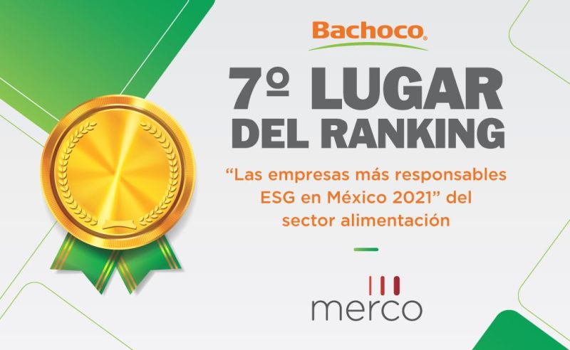 Bachoco one of the companies with the best environmental, social and corporate reputation in 2021