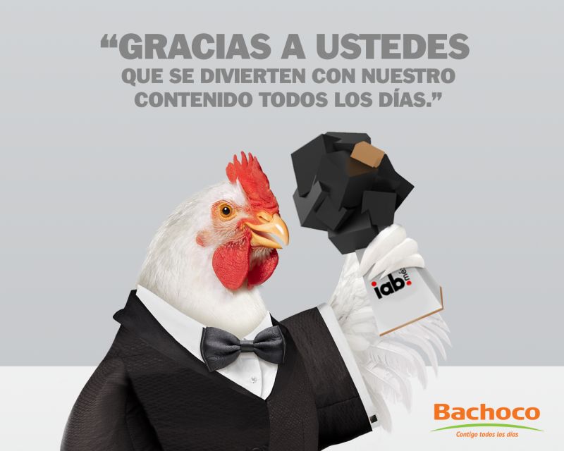 And the chicken medallion is to… Bachoco